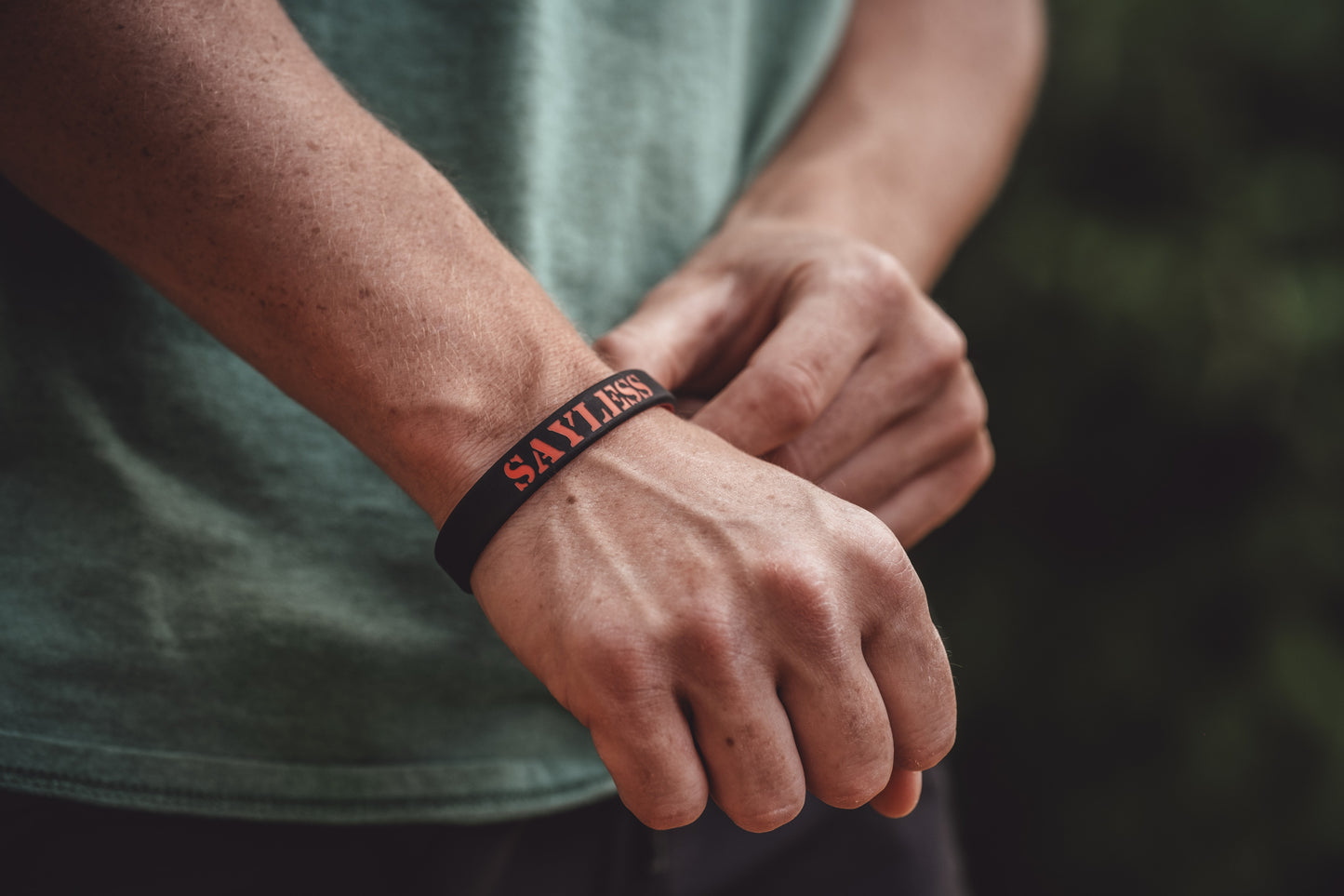 "SayLess" Wrist Bands