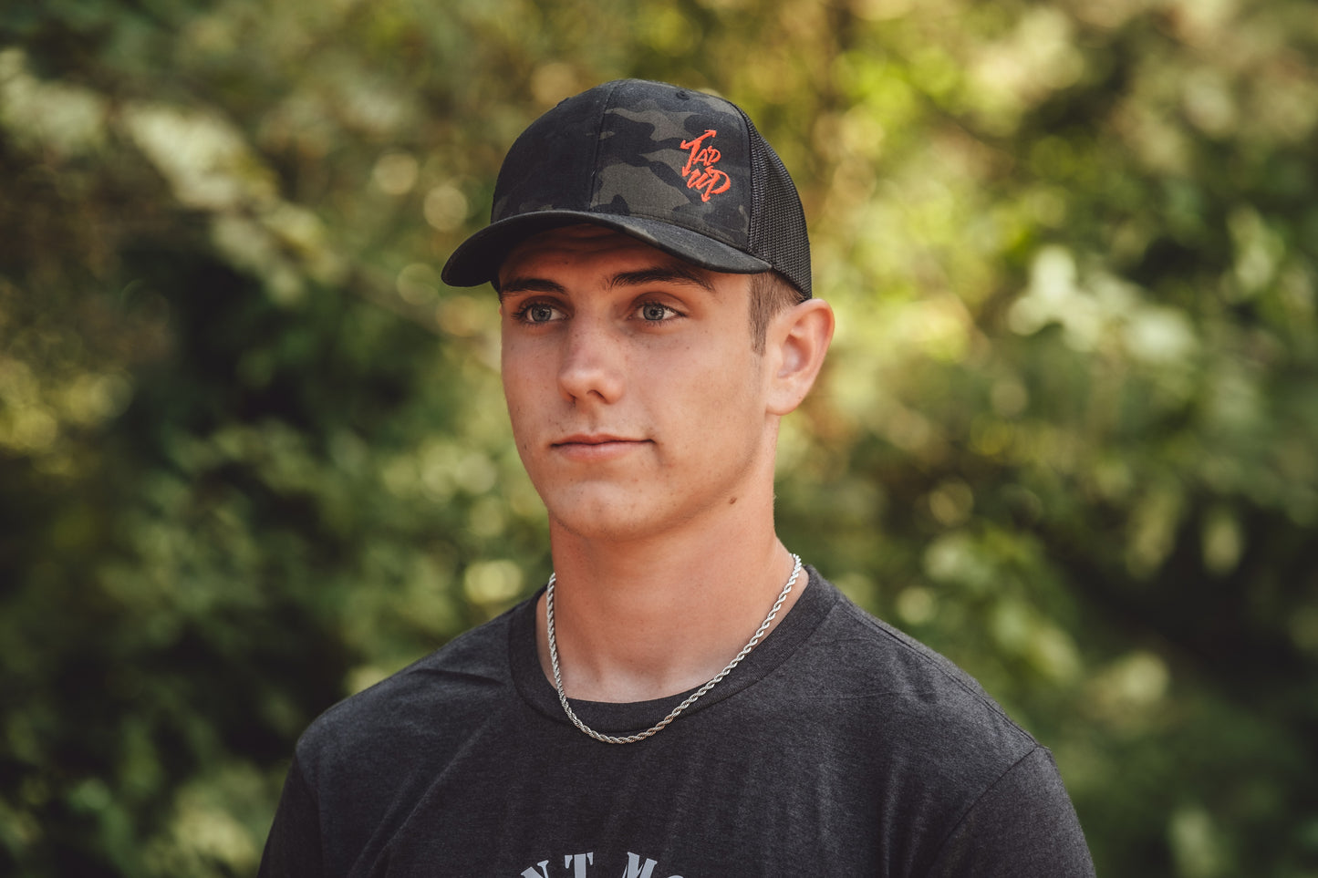 TapUp Tactical Camo Print Snapback Hat - Blend In, Stand Out